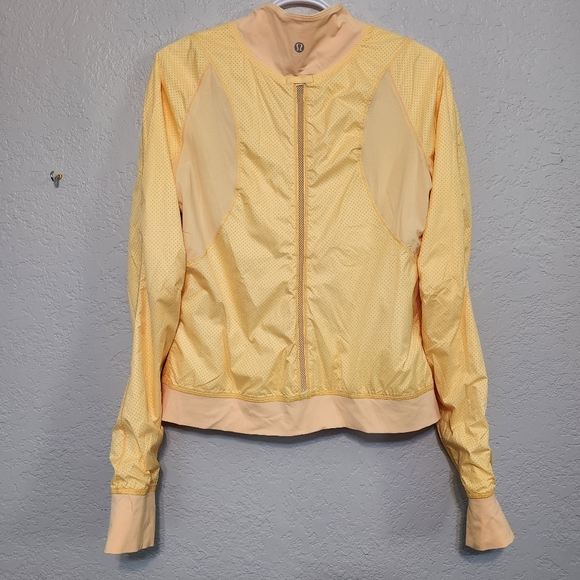 LULULEMON Two to Make it True Reversible Jacket Yellow Size 10 - Picture 13 of 14